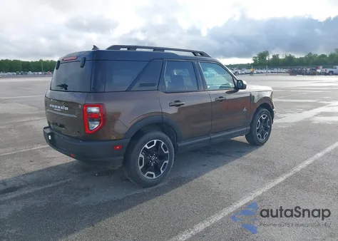 2022 Ford Bronco Sport Outer Banks из США, поврежденный, VIN 3FMCR9C64NRE24601